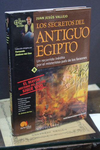 Portada del libro de Los secretos del Antiguo Egipto. Un recorrido inédito por el país de los faraones