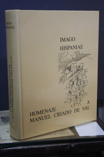 Portada del libro de Imago Hispaniae. Homenaje a Manuel Criado de Val.