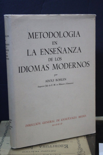 Portada del libro de Metodología en la enseñanza de los idiomas modernos