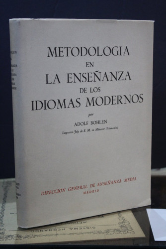 Portada del libro de Metodología en la enseñanza de los idiomas modernos