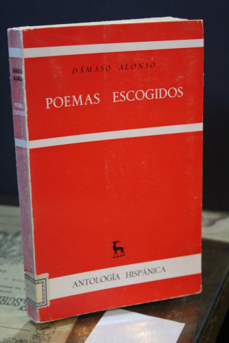 Portada del libro de Poemas escogidos