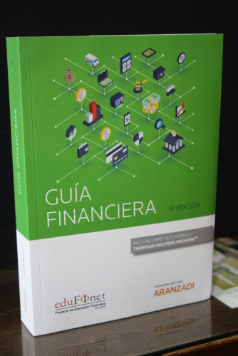 Portada del libro de Guía financiera.- Thomson Reuters Aranzadi.- EduFInet.