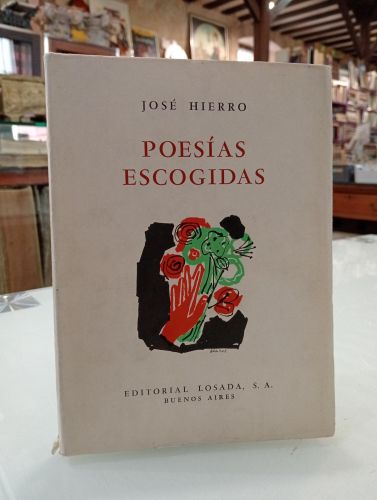 Portada del libro de Poesías escogidas