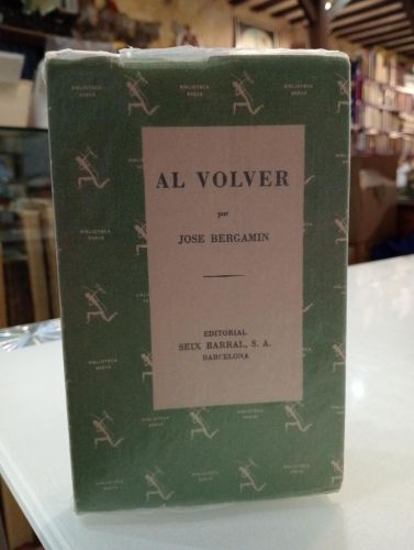 Portada del libro de Al volver