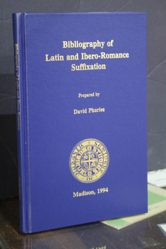Portada del libro de Bibliography of Latin and Ibero-Romance Suffixation