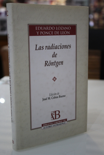 Portada del libro de Las Radiaciones de Röntgen