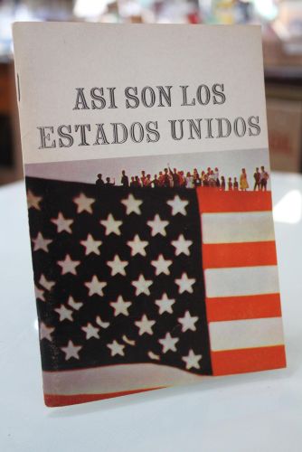 Portada del libro de Así son los Estados Unidos.