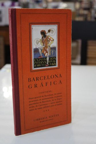 Portada del libro de Barcelona Gráfica.- Sintes