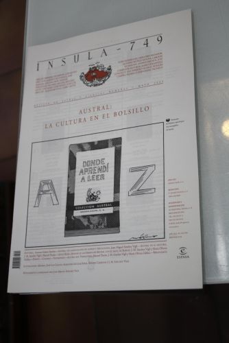 Portada del libro de Ínsula, 749. Austral: La cultura en el bolsillo. Mayo 2009.