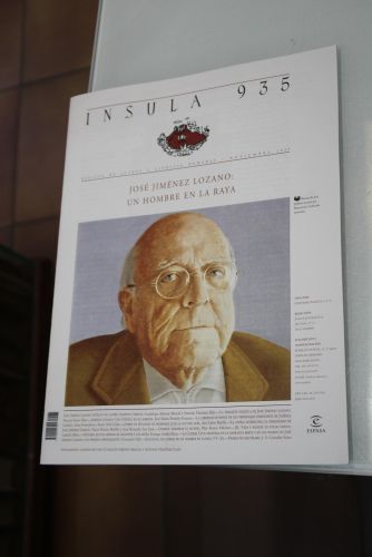 Portada del libro de Ínsula, 935. José Jiménez Lozano: un hombre en la raya. Noviembre 2024.