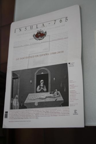 Portada del libro de Ínsula, 765. Lo fantástico en España (1980-2010). Septiembre 2010.