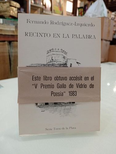 Portada del libro de Recinto en la palabra [Dedicado]