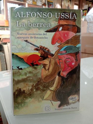 Portada del libro de La berrea. Nuevas aventuras del Marqués de Sotoancho