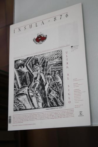Portada del libro de Ínsula, 876. Ultra, al siglo. Diciembre 2019.