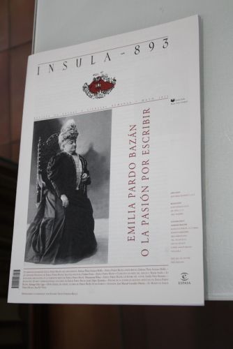Portada del libro de Ínsula, 893. Emilia Pardo Bazán o la pasión por escribir. Mayo 2021.