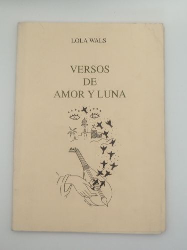 Portada del libro de Versos de amor y luna