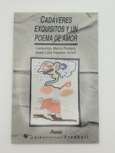Portada del libro de Cadáveres exquisitos y un poema de amor