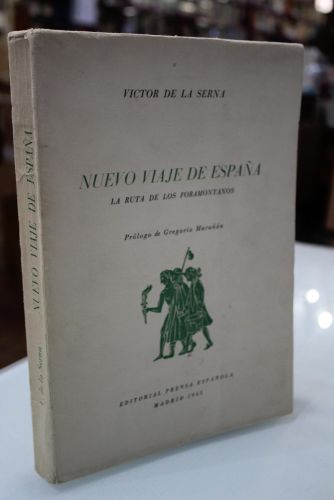 Portada del libro de Nuevo viaje de España. La ruta de los foramontanos.