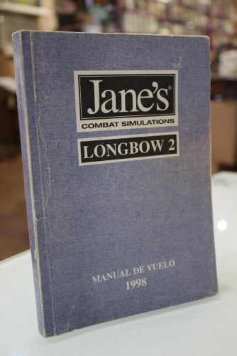 Portada del libro de Jane's Combat Simulations. Longbow 2. Manual de Vuelo.