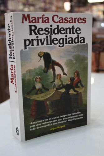 Portada del libro de Residente privilegiada