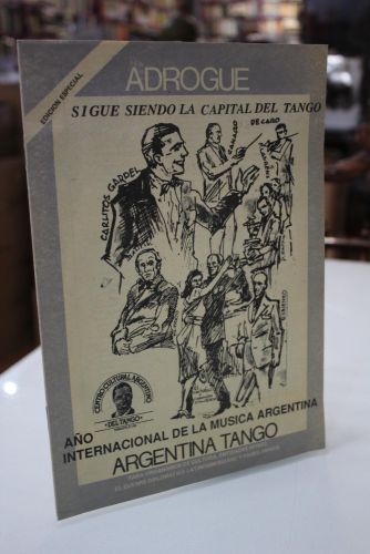Portada del libro de Argentina Tango. Edición especial.- Adrogué sigue siendo la capital del tango.