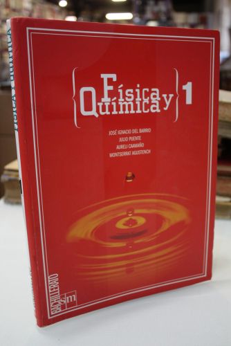 Portada del libro de Física y Química. 1 Bachillerato