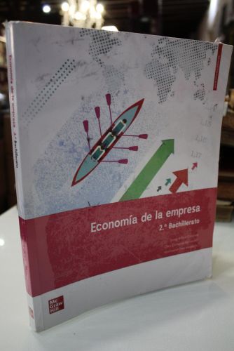 Portada del libro de Economía de la empresa 2.º Bachillerato.