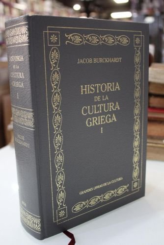 Portada del libro de Historia de la cultura griega. I.