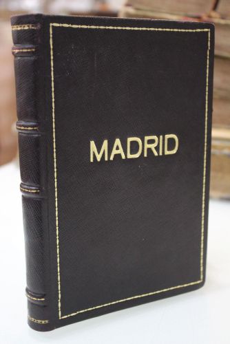 Portada del libro de Madrid.- Mare Nostrum