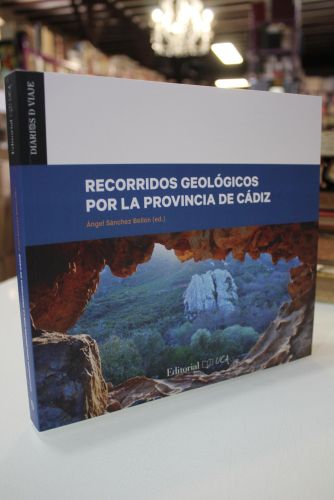 Portada del libro de Recorridos geológicos por la provincia de Cádiz