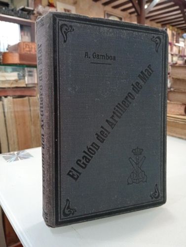 Portada del libro de El galón del Artillero de Mar