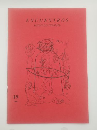 Portada del libro de Encuentros. Revista de Literatura. Nº19
