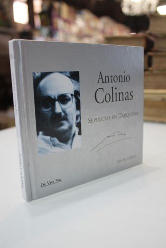 Portada del libro de Sepulcro en Tarquina.- Dedicado.