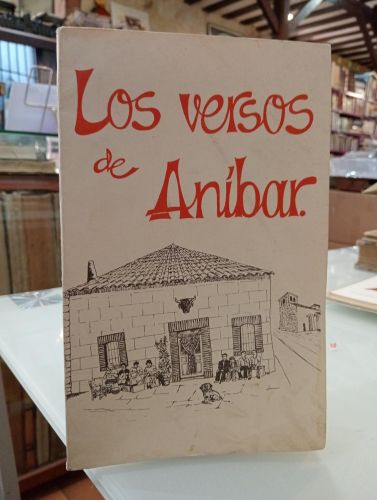 Portada del libro de Los versos de Aníbar