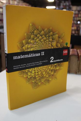 Portada del libro de Matemáticas II. 2 Bachillerato. Savia