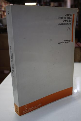 Portada del libro de Gredos desde el aula activa de Navarredonda