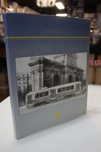 Portada del libro de Tranvías de Madrid.