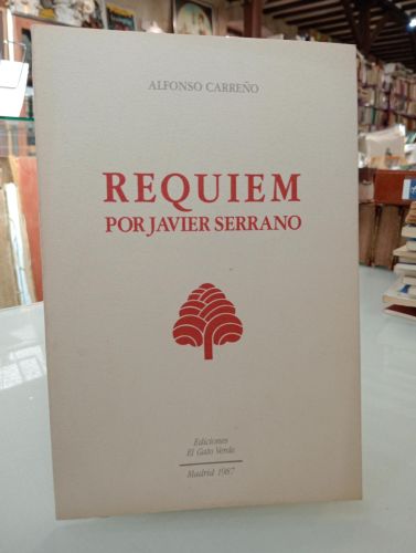 Portada del libro de Réquiem por Javier Serrano