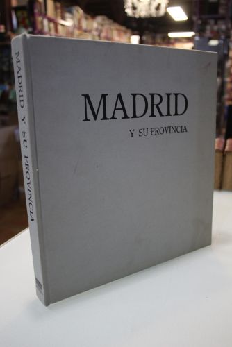 Portada del libro de Madrid y su provincia.