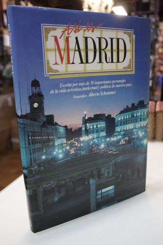 Portada del libro de Así es Madrid