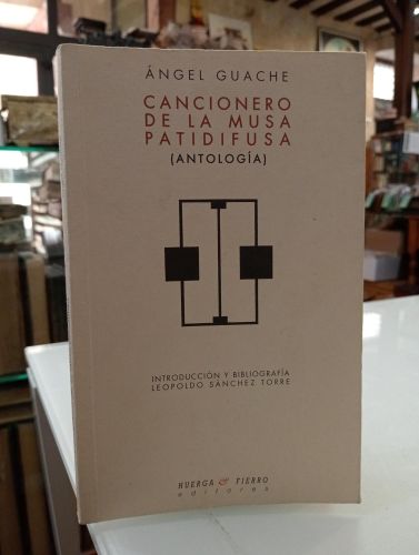 Portada del libro de Cancionero de la musa patidifusa