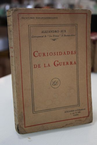 Portada del libro de Curiosidades de la Guerra.