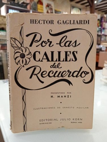 Portada del libro de Por las calles del Recuerdo