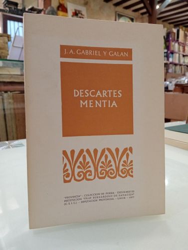 Portada del libro de Descartes mentía