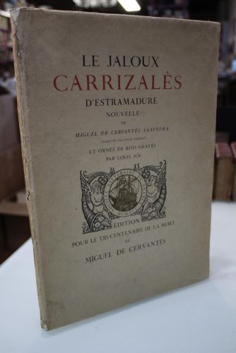 Portada del libro de Le Jaloux Carrizalès d'Estramadure