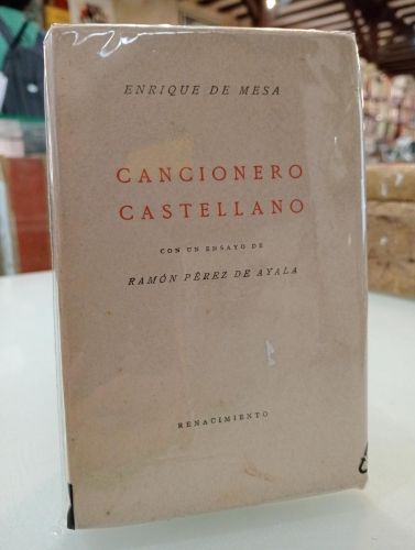 Portada del libro de Cancionero castellano