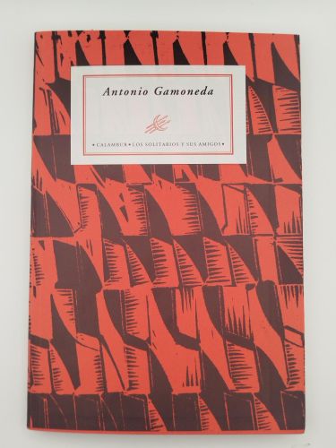 Portada del libro de Antonio Gamoneda