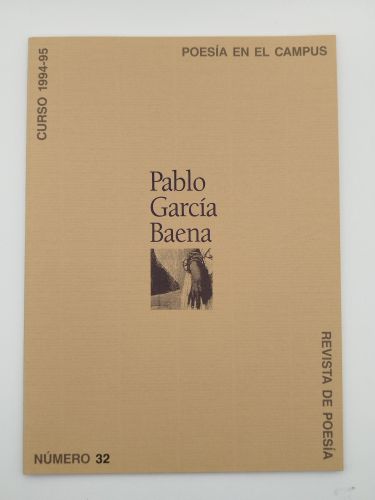 Portada del libro de Poesía en el Campus. Revista de Poesía, Nº32