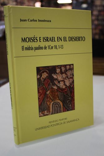 Portada del libro de Moisés e Israel en el desierto. El midrás paulino de 1Cor 10, 1-13