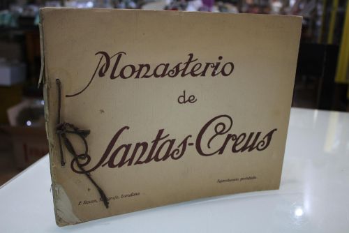 Portada del libro de Monasterio de Santas-Creus.- Álbum de fotografías.